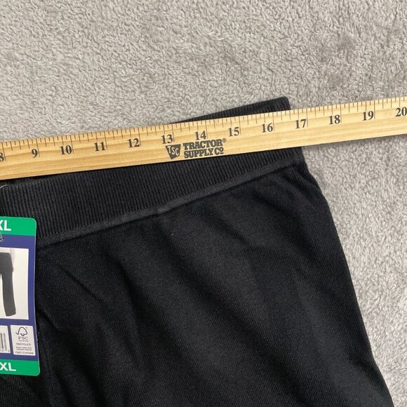 NEW Splendid Women's XL Black Wide-Leg Lounge Knit Pants Viscose Blend - Picture 5 of 11